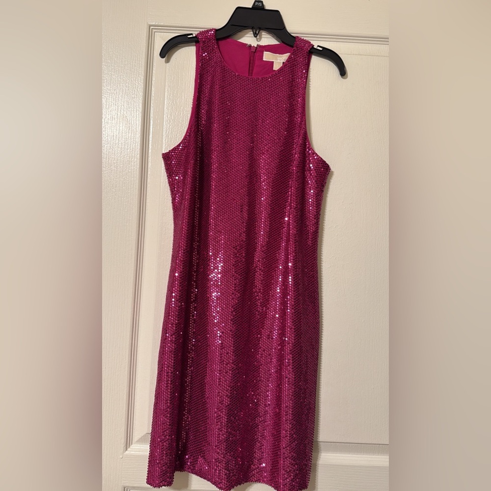 Michael Kors Pink Sequin Dress